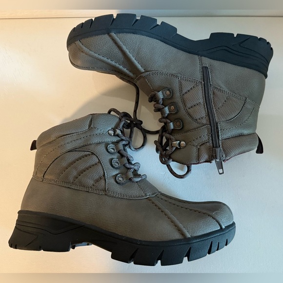 Easy Dry by Easy Street Stormy Waterproof Lace-Up Boots Gray Women’s 6.5M EUC - Picture 10 of 10